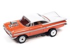 Auto World 1959 Chevrolet Impala Street Rod W  Blower Ho Scale Slot Car Sc392