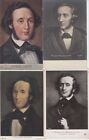 Mendelssohn Felix Composer Music 34 Vintage Postcards Pre-1940  l3925 