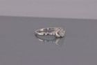 Rj Sterling Silver Cubic Zirconia Heart Irish Claddagh Band Ring 925 Sz  8