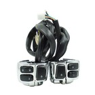 1  25mm Handlebar Controls Switches   Wiring Harness For Harley Sportster Chrome