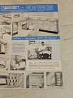 Vintage 1960 s Valtronic Corp  Modern-form Formica Cabinets Catalog 