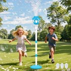Bubble Machine Maker For Kids  Automatic Bubble Blower With Light   Rechargeable