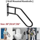 Wall Mounted Hand Rails Non-slip Grab Bars Outdoor Handrails For 1-3 Step Stairs