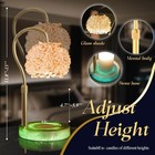 Vxunlior Candle Warmer Lamp Rgb Lighting - Dimmer Electric Candle Lamp Warmer