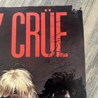 Vintage 45x23 M  tley Cr  e Motley Crue Band Rock Concert Poster Signed 