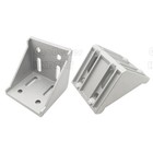 6060 Aluminum Extrusion Profile L Shape Corner Joint Right Angle Bracket Set