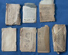 7 Antique 19c Sewing Pattern Adult   Children s Clothing Lot