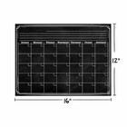16 x12  Magnetic Refrigerator Blackboard Dry Erase Fridge Board Blank W  Marker