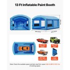 Uimoso Inflatable Paint Booth 21 X 13 X 10 Ft With 1100w Blower For Portable Use