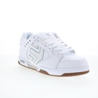 Etnies Faze 4101000537105 Mens White Suede Skate Inspired Sneakers Shoes