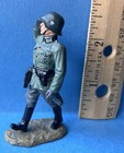 King   Country 60mm Painted Metal Wwii German Army Officer Toy Soldier Fob057