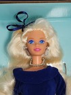 Vintage New In Box Winter Velvet Barbie Avon First Series Special Edition 1995
