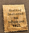 Ireland 1922 Overprints Small Collection Postally Used As Illustrated