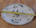 Vintage Longchamp  moustiers  Oval Serve Platter Hand Painted  France