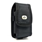 Black Vertical Heavy Duty Rugged Belt Loop Clip Case Pouch 6 34 X 3 2 X 0 4 Inch