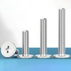 M0 8-m2 5 304 Stainless Steel Cm Phillips Ultra Thin Flat Wafer Head Screw Bolt