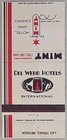 Vintage Matchbook Cover Del Webb s Mint Hotel   Casino Las Vegas Nevada Nv