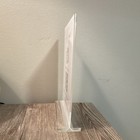 Wedding  Event Clear Table Sign Set Of 24 Pack