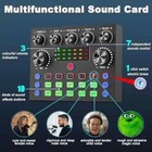 Podcast Equipment Bundle For 2  V8s Dj Mixer Voice Changer With Bm-800 Podcast 