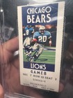 Barry Sanders Signed Game Ticket Beckett Bears   Lions 12 2 1990