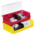 30232yello Plastic Storage Stacking Hanging Akro Bin  8 Pack   5-3 8 X 11 X 3   