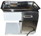 110v Qx Commercial Electric Meat Slicer W 5mm Blade Stainless Steel 550w 250kg h