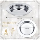 4 Pcs Communion Plates For Church Communion Bread Tray Plate Church Supplies    
