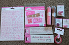 Doodlebug Embellishment Lot Love Theme Washi Stickers Bling Brads Ribbon Twine  