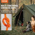 Vevor Arborist Tree Climbing Rope Double Braid Polyester 1 2  X 120  48-strand