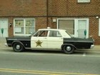 Mayberry Sheriff Andy Griffith Police Cruiser   Wally s 1 43rd Slot Car Decals