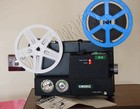 Cinerex 818 Dual Super 8 8mm Variable Speed Cine Projector Fully Serviced Chinon