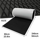 23  x94   Surfing Deck Grip Pad Black Eva Foam Boat Flooring Jet-ski Yacht Mat