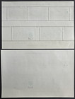 Dominican Republic 1960 Scott  B31-b33  Cb19-cb20 Set Of 2 Souvenir Sheets Mnh