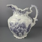 Johnson Brothers Manhattan Vintage Large Pitcher Basin Set-read