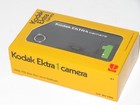 Vtg Kodak Ektra 1 Compact 110 Film Camera - Nos - Black W  Built-in Flash New 