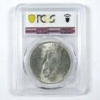 1927 D Peace Dollar Ms 62 Pcgs Silver  1 Uncirculated Coin Sku i14928