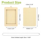 Car Rear View Mirror Hanging Photo Frame 2 7 x3 9  Car Picture Holders