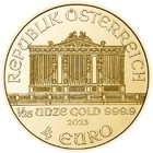 2023 1 25 Oz Austrian Philharmonic Gold Coin  bu 