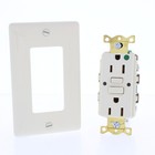 Hubbell 5-15r 15a Self-test Hospital Gfci Gfi Receptacle Outlet Almond Gfrst82al