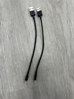 Lot Of 2 Authentic Apple Beats Black Usb To Lightning Charging Cable Original