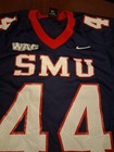Smu Mustangs 2003-04 Game Worn Football Jersey  44 Zach Hall