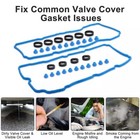 Valve Cover Gasket For Ford Explorer Taurus Edge F-150 Lincoln Mks Mkt 3 5l 3 7l