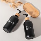 17 Oz Hand Soap Dispenser Empty Glass Lotion Pump Bottles  Refillable Liquid    