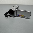 Sony Handycam Dcr-sx44 Digital Video Camera Silver W  Battery Remote Charger