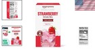 Delicious Sugar-free Strawberry Drink Mix With Caffeine     10 Convenient Packets