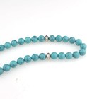 Islamic Muslims Dhikr Tasbeeh Tasbih Prayer Beads  33 Blue Turquoise Stone Beads
