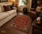 Natural Wool Old Orintal Rugs  Hand Woven knotted Size Approximately 3 5  X 4 8 