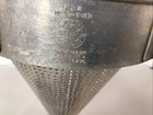 Vintage Cone Colander Wear Ever Aluminum Strainer With Wooden Masher Cone Sieve