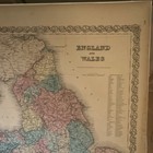 Original Antique J h  Colton England   Wales   Scotland Maps C 1855   1857 Hand Co