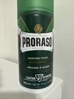 Proraso Barber Size Green Natural Shaving Foam 300ml Menthol   Eucalyptus Oil